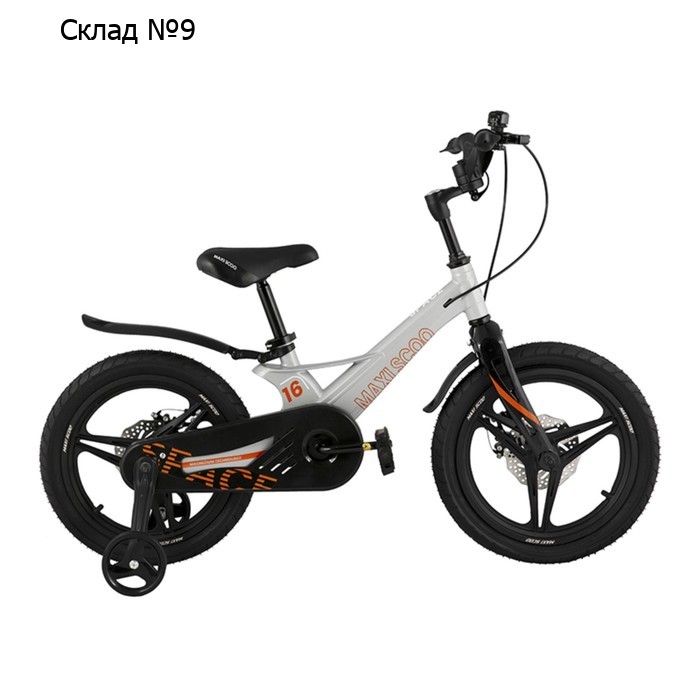 Велосипед 16" Maxiscoo Space делюкс, цвет графит