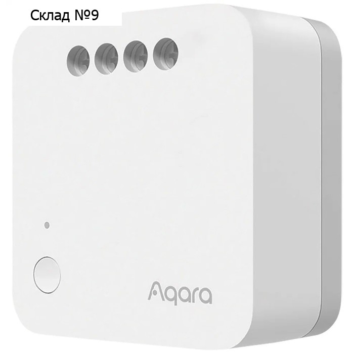 Управляемое реле Aqara Single Switch Module T1 SSM-U01, одноканальное, с нейтралью, ZigBee