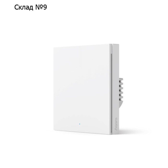 Выключатель Aqara H1 EU WS-EUK01, Zigbee , 1 клавиша, создание сценариев