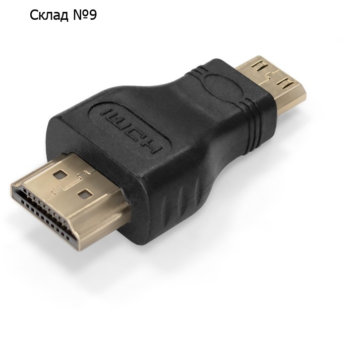 Переходник ExeGate EX-HDMI-MMC, HDMI - miniHDMI, чёрный