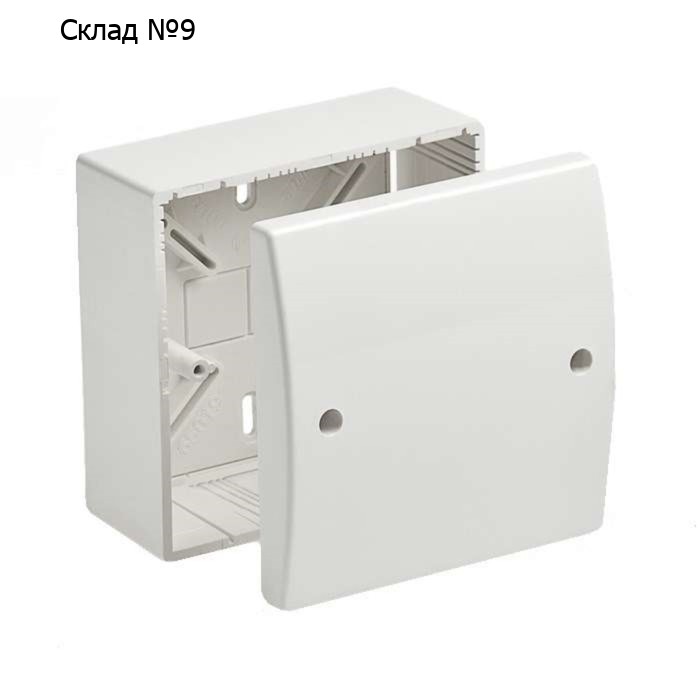 Коробка универсальная для кабель-каналов Ruvinil 65019, 100х100х55, IP40