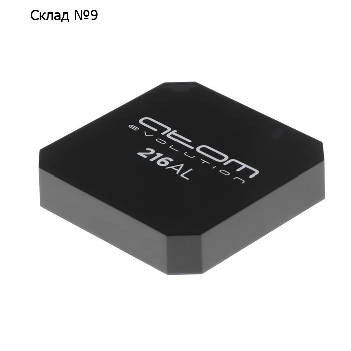 Приставка "Смарт ТВ" ATOM-216AL, 2 ГБ ОЗУ, 16 ГБ, Android 10, Full HD, Wi-Fi, HDMI, чёрная