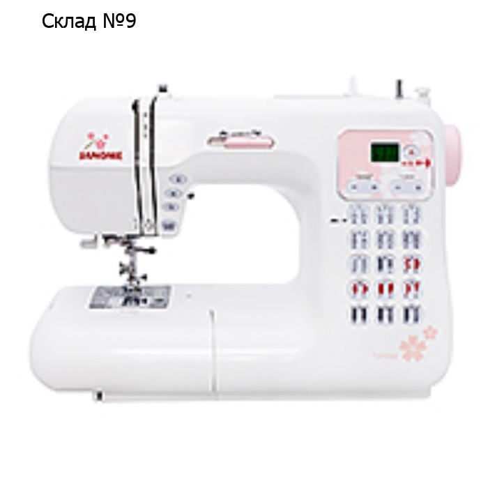 Швейная машина Janome DC 4030, 60 Вт, 30 операций, автомат, белая