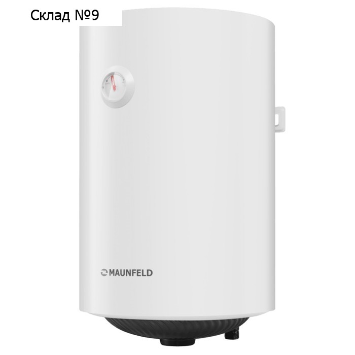 Водонагреватель накопительный MAUNFELD MWH30W01, 1500 Вт, 30 л, 75 °С, белый