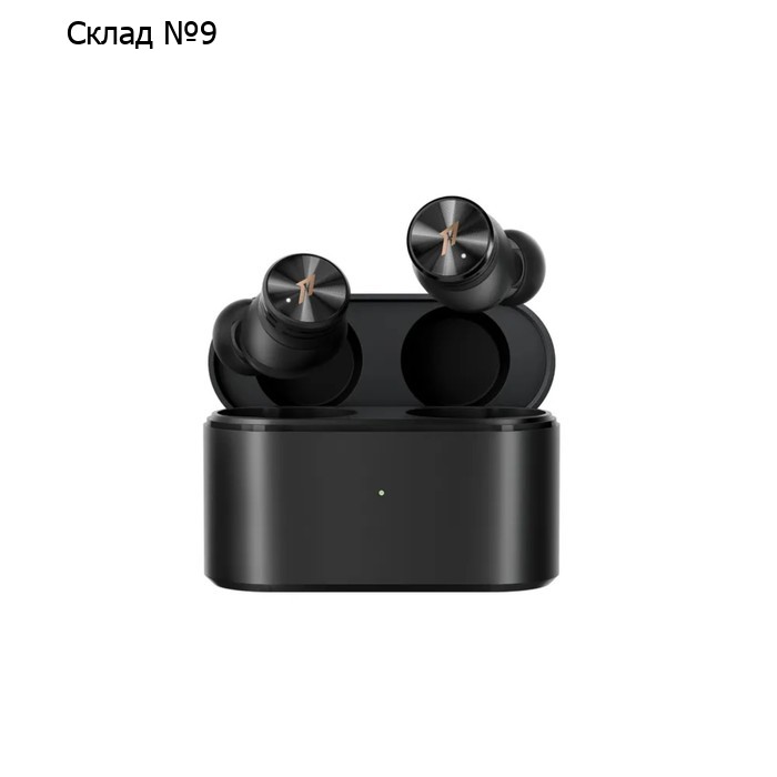 Наушники 1MORE PistonBuds Pro EC302, вакуумные, шумоподавление, BT 5.2, 38/410 мАч, черные