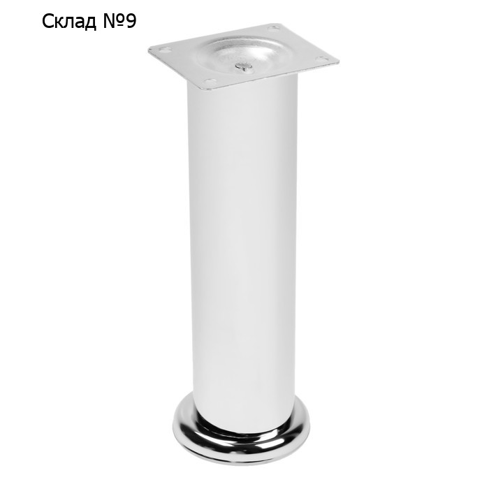Опора мебельная OM001CR ТУНДРА, 50×200 мм, цвет хром