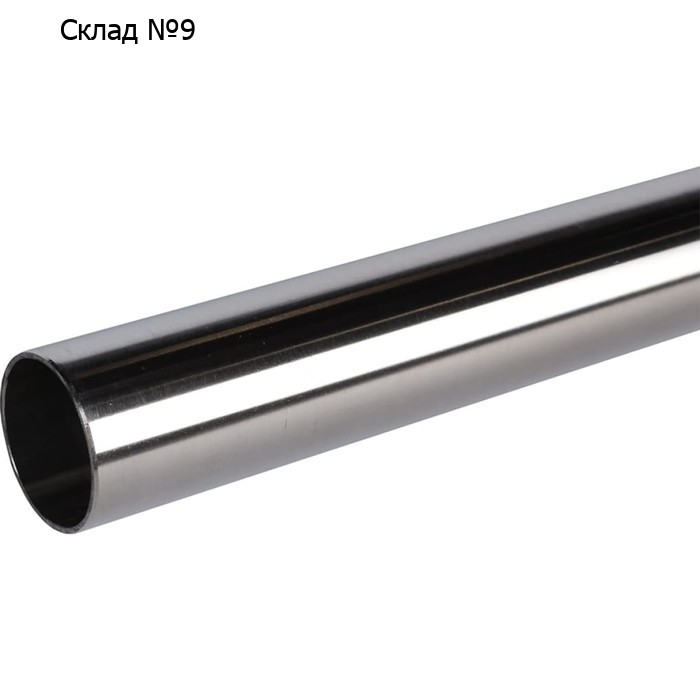 Труба ROMMER RSS-0001-000035, d=35 x 1.5 мм, в штангах, нержавеющая сталь SUS 304, 4 метра