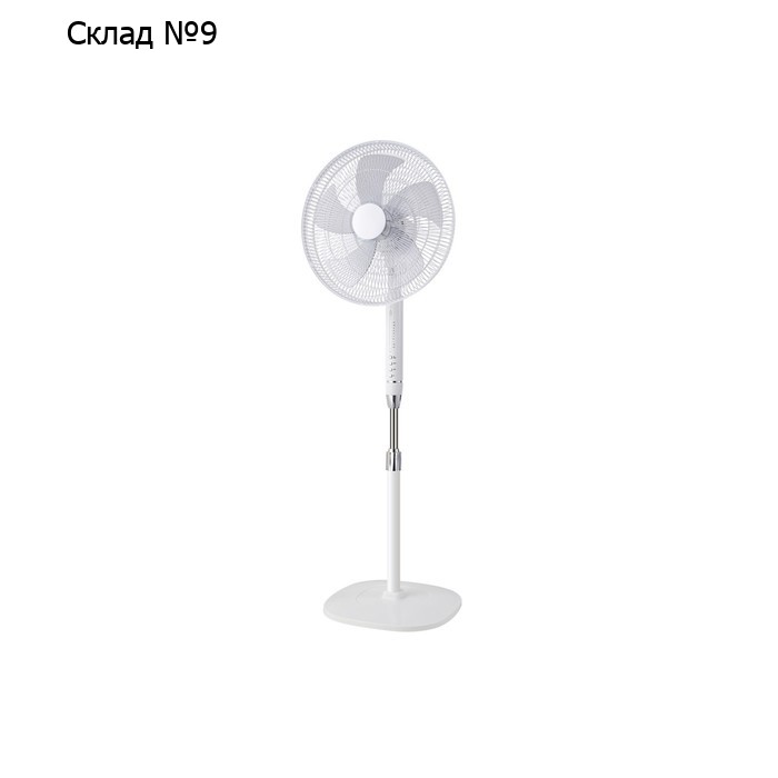 Вентилятор Centek CT-5023, напольный, 65 Вт, 44.5 см, 4 скорости, белый