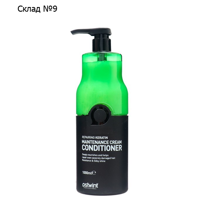 Кондиционер для волос Ostwint repairing keratin, 1000 мл