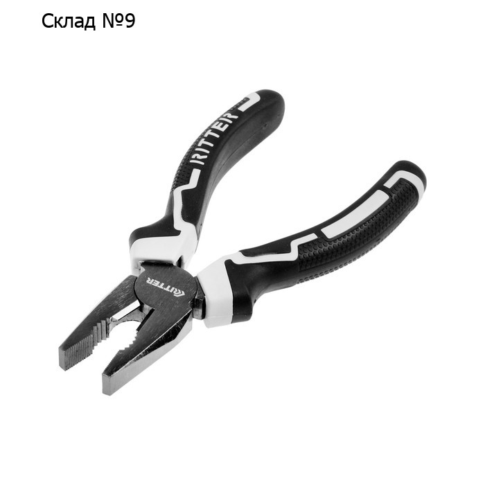 Плоскогубцы Ritter Eco HT310116, комбинированные, сталь 55, 2К рукоятка, 160 мм