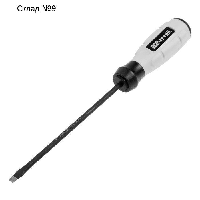 Отвертка Ritter Diamond HT20125150, с магнитом, сталь S2, 2К рукоятка, SL5 х 150 мм