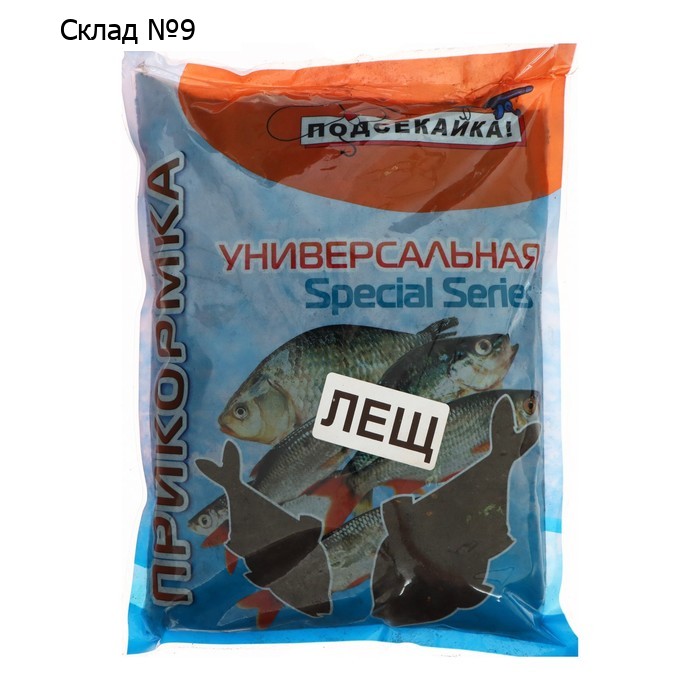 Прикормка "Подсекайка" готовая с мелассой, лещ, 1 кг