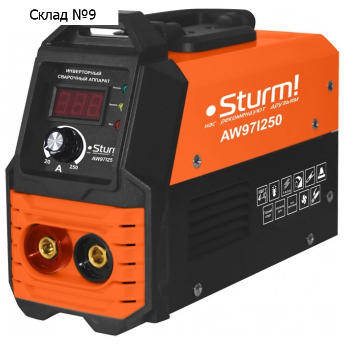 Сварочный инвертор Sturm! AW97I250 250 В, 250 А