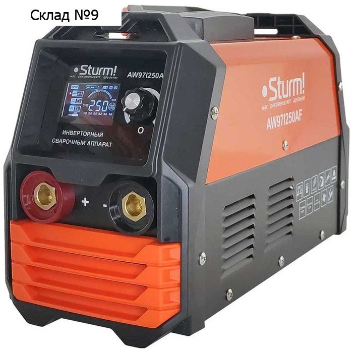 Сварочный инвертор Sturm! AW97I250AF, 220 В, 250 А, 6.1 кВт