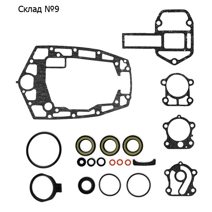 Комплект прокладок редуктора Skipper для Yamaha 75-90, SK688-W0001-20