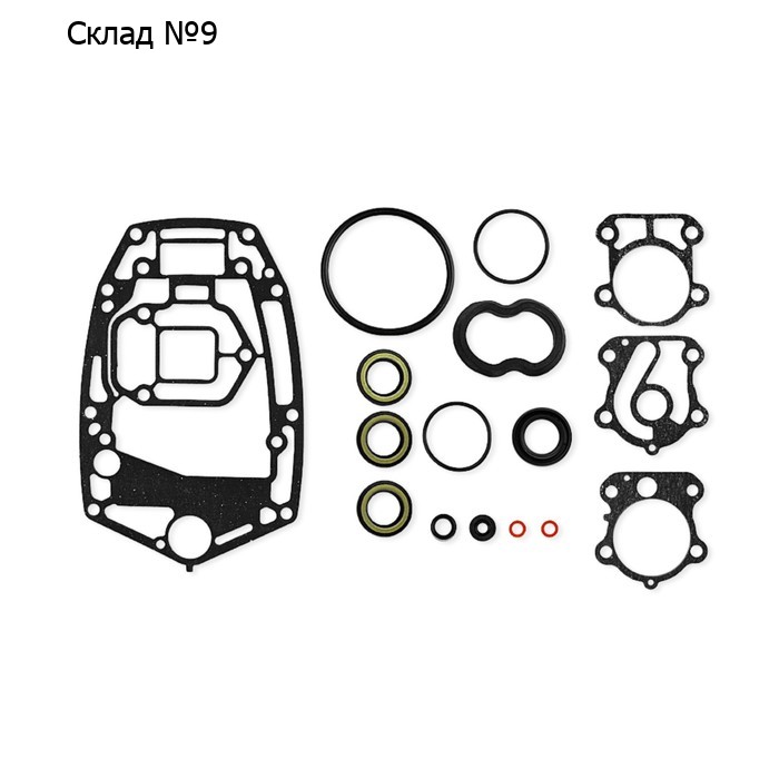 Комплект прокладок редуктора Skipper для Yamaha E60, SK69D-W0001-20