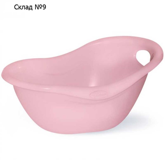 Таз универсальный Hausmann Funny Smile, пластик, 12 л, розовый