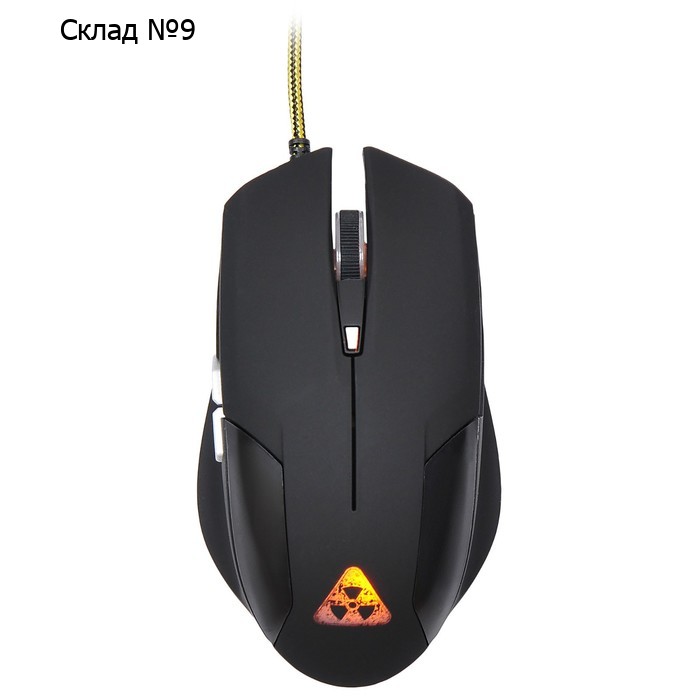 Мышь Оклик 765G SYMBIONT черный оптическая (2400dpi) USB (6but)