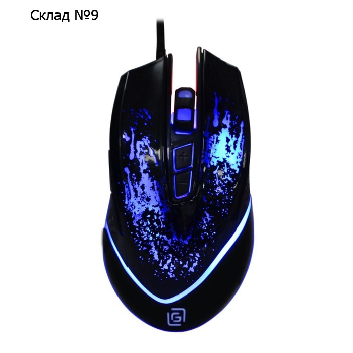 Мышь Оклик 888G INFINITY черный оптическая (3200dpi) USB (6but)