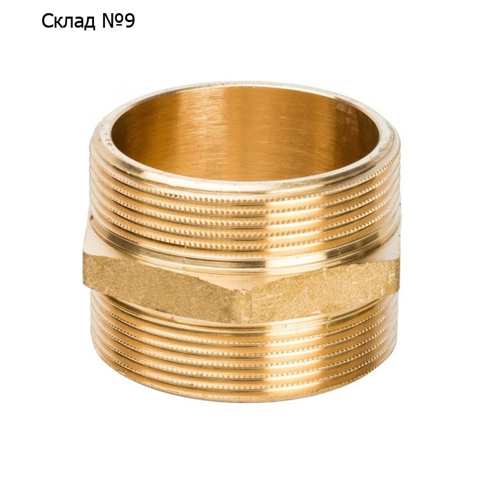 Ниппель STOUT SFT-0003-000033, 3", наружная/наружная резьба