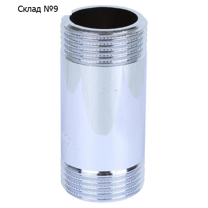 Удлинитель STOUT SFT-0061-012250, 1/2" x 250 мм, наружная резьба, хромированный