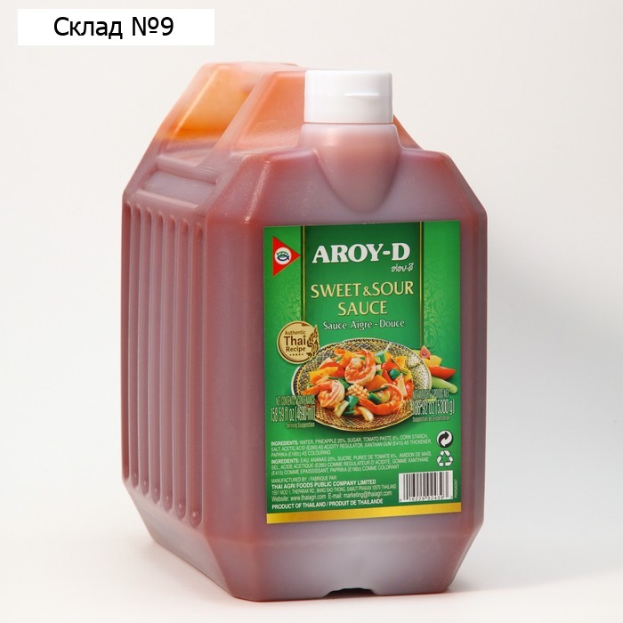 Соус кисло-сладкий AROY-D 5,3 кг