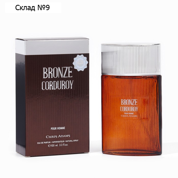 Парфюмерная вода мужская Chris Adams Bronze Corduroy, 100 мл