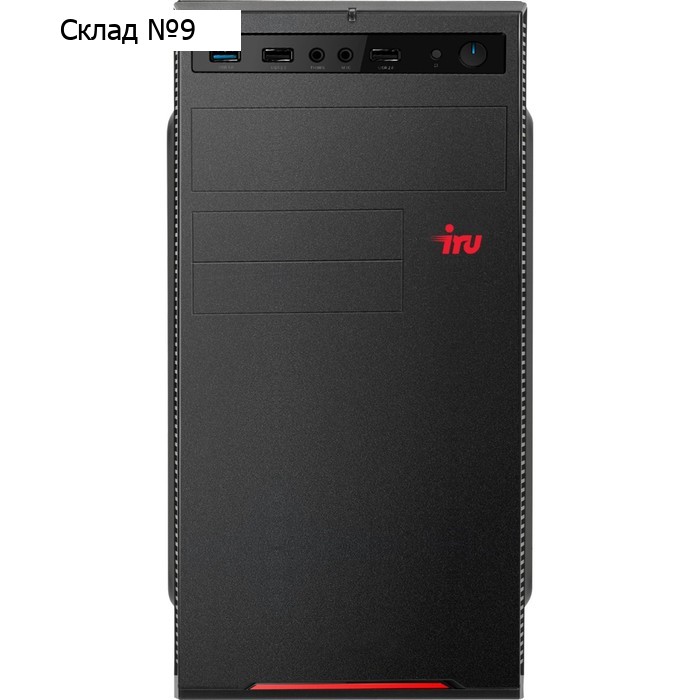 ПК IRU Game 520B5SE MT Ryzen 5 5600G (3.9) 8Gb SSD250Gb RX 6500XT 4Gb Windows 11 Home Single   10045
