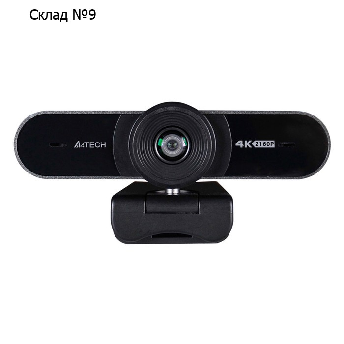 Камера Web A4Tech PK-1000HA черный 8Mpix (3840x2160) USB3.0 с микрофоном