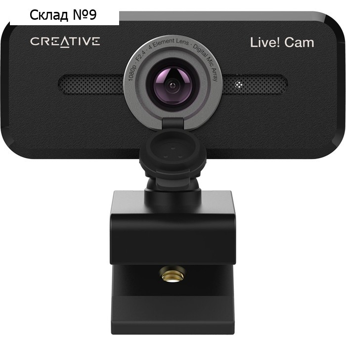 Камера Web Creative Live! Cam SYNC 1080P V2 черный 2Mpix (1920x1080) USB2.0 с микрофоном (73   10045