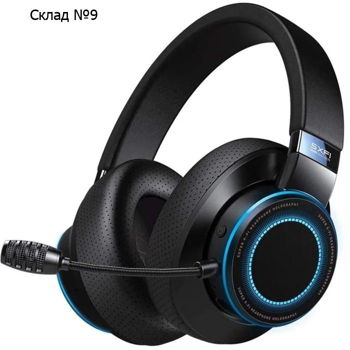 Наушники с микрофоном Creative SXFI Air Gamer черный 2м мониторные BT оголовье (51EF0810AA00   10046