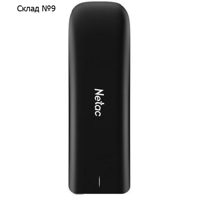 Накопитель SSD Netac USB-C 250GB NT01ZX-250G-32BK ZX 1.8" черный