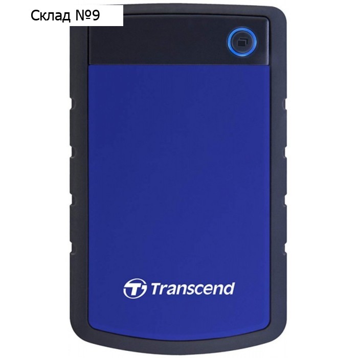 Жесткий диск Transcend USB 3.0 4TB TS4TSJ25H3B StoreJet 25H3 (5400rpm) 2.5" синий