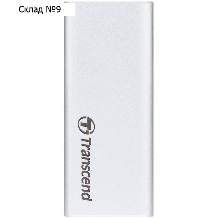 Накопитель SSD Transcend USB-C 500Gb TS500GESD260C серебристый