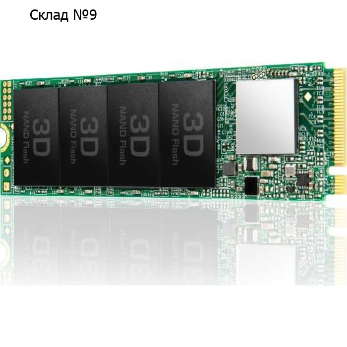 Накопитель SSD Transcend PCI-E 3.0 x4 128GB TS128GMTE110S M.2 2280