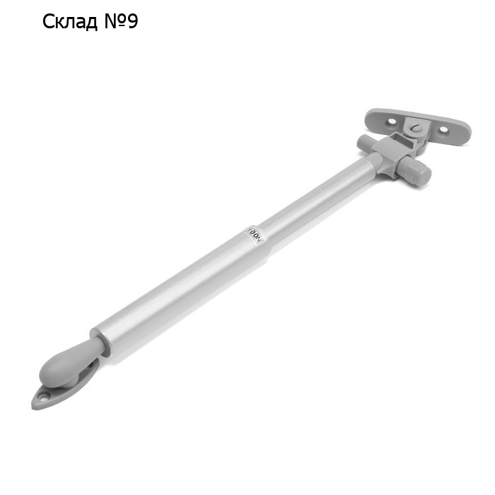 Газовый лифт ТУНДРА GG100GR, 100N, с доводчиком, серый