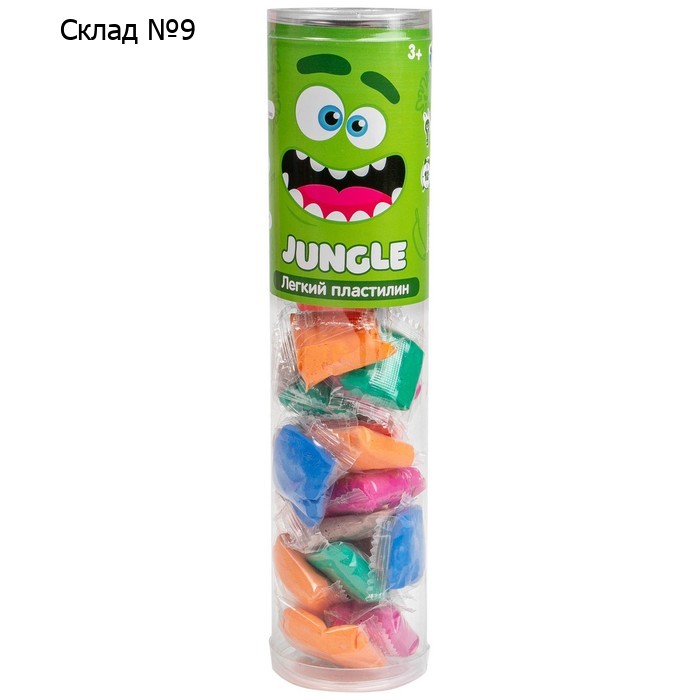 Лёгкий пластилин Crazy Clay, набор Jungle (max) «Мята»