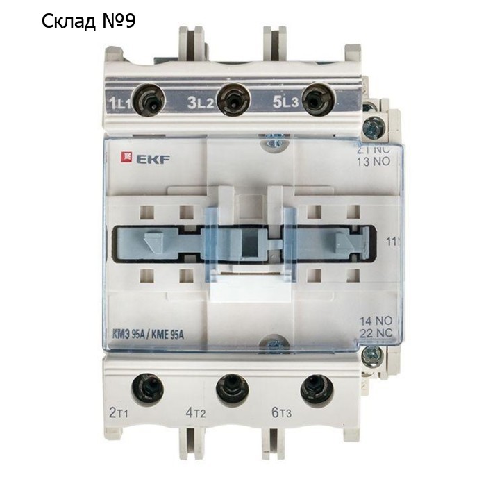 Контактор КМЭ 95А 220В NO+NC EKF ctr-s-95-220