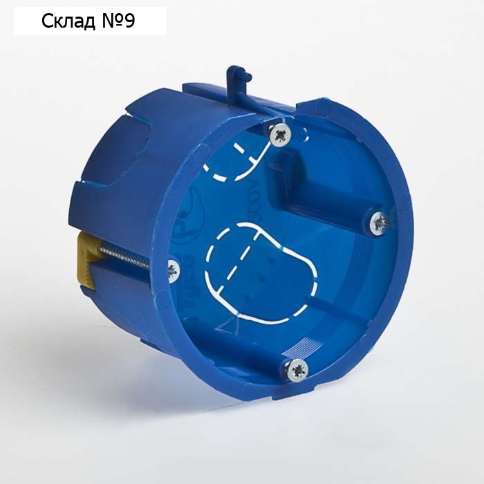 Коробка установочная СП 65х45 для гипсокартона IP30 Ruvinil 10170