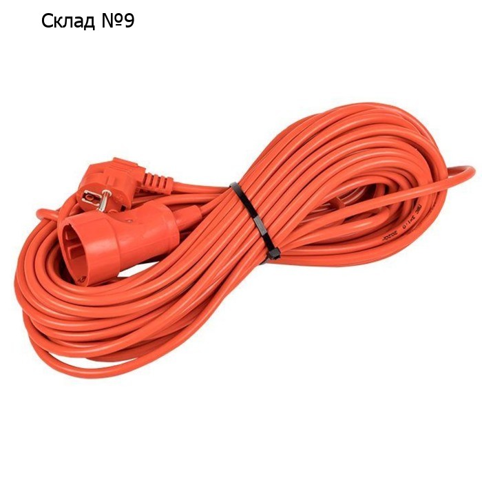 Удлинитель-шнур 1х20м с заземл. 16А IP20 Зевс 2.0 3.5кВт ПВС 3х1 PROxima EKF USB02-16-310-1-20