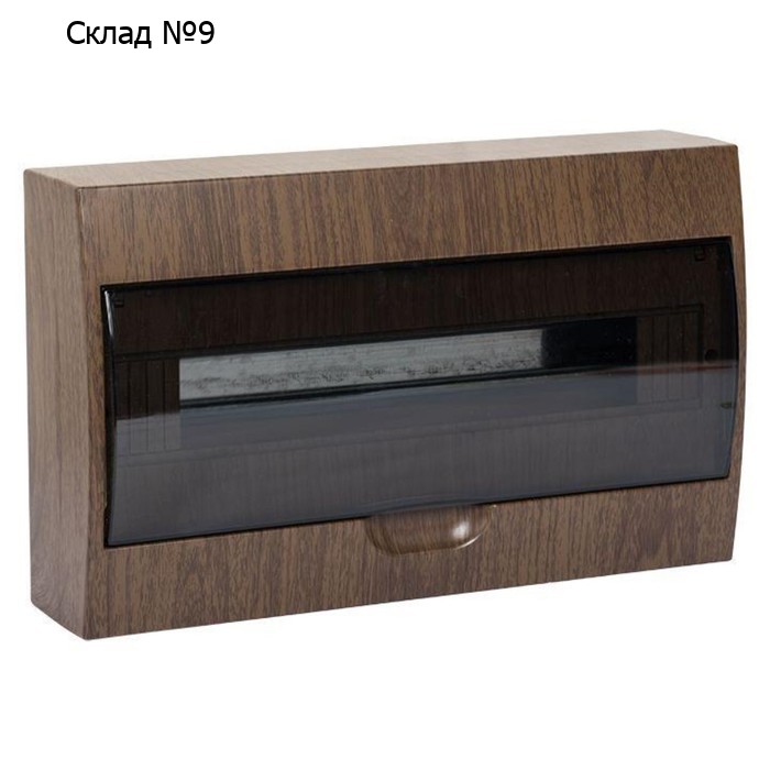 Щит ЩРН-П-18 IP41 темное дерево PROxima EKF pb40-n-18-dark