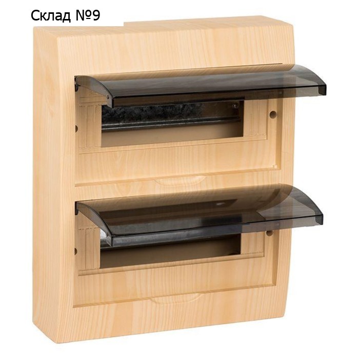 Щит ЩРН-П-24 IP41 светлое дерево PROxima EKF pb40-n-24-light