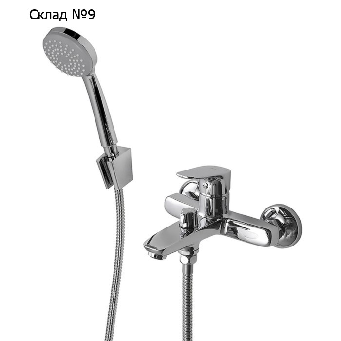 Смеситель для ванны IDDIS Zodiac ZODSB02i02, керамический дивертором, хром