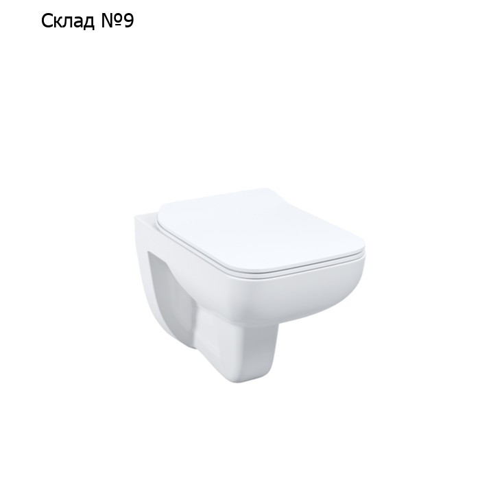 Унитаз подвесной IDDIS Vibe VIBRDSEi25, SoftClose и EasyFix, безободковый, белый
