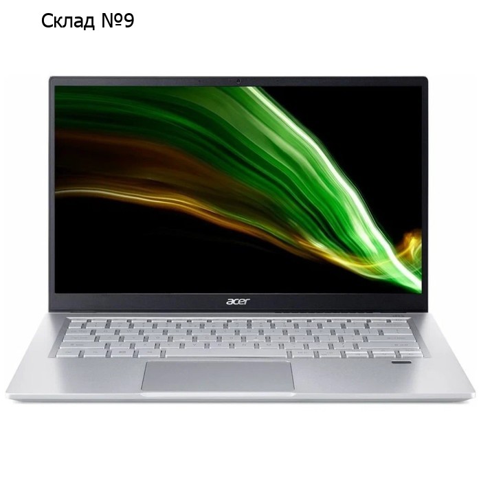 Ноутбук Acer Swift 3 SF314-43, R5 5500U, 8 Гб, SSD 256 Гб, AMD, Win11, серебристый