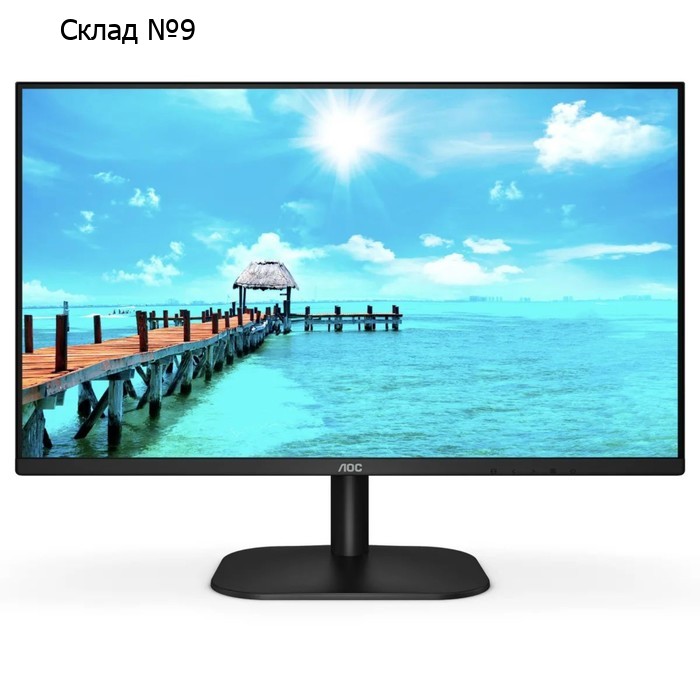 Монитор AOC 27" Value Line 27B2DA/01 черный IPS LED 16:9 DVI HDMI M/M матовая 250cd 178гр/17   10046