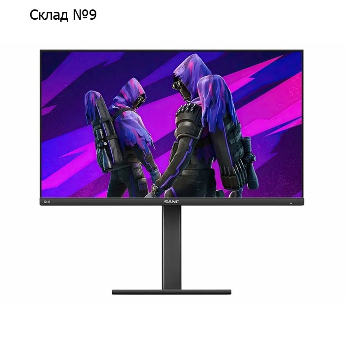 Монитор SANC M2766 (G7c II), 27", IPS, 2560×1440, 165Гц, 1 мс, HDMI, DP, чёрный