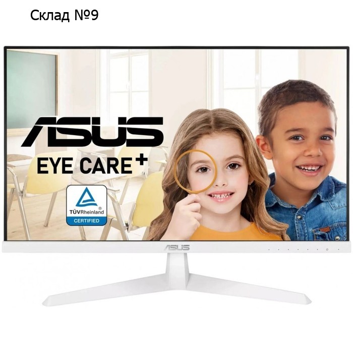 Монитор Asus 23.8" Gaming VY249HE-W белый IPS LED 1ms 16:9 HDMI матовая 250cd 178гр/178гр 19   10046