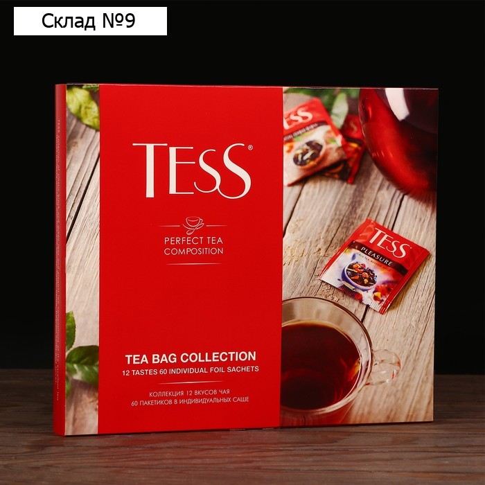 Чайная коллекция Тесс 12 вкусов 60п.*1,5г