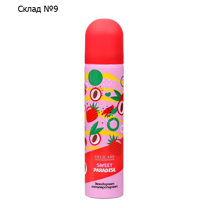 Дезодорант Delicare Sweet Paradise, 75 мл